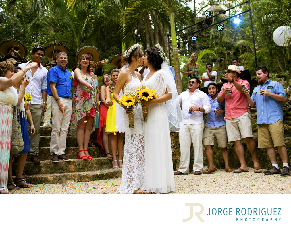 Gay-Friendly Wedding Photographers Riviera Maya