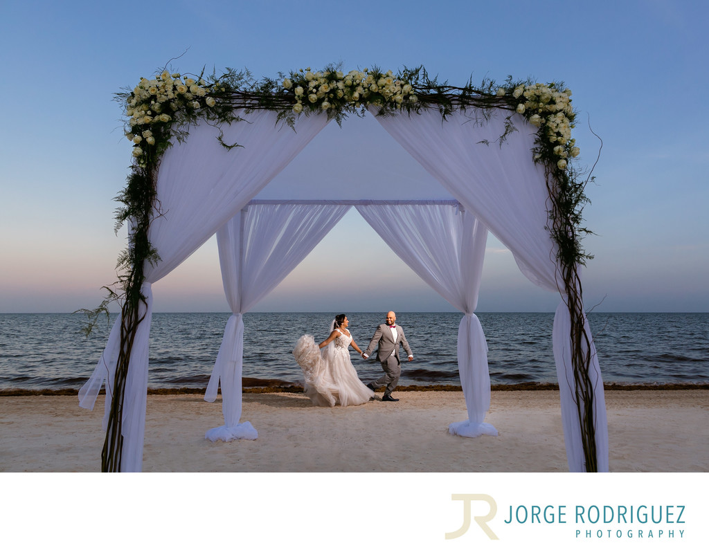 Moon Palace Cancun Beach Wedding