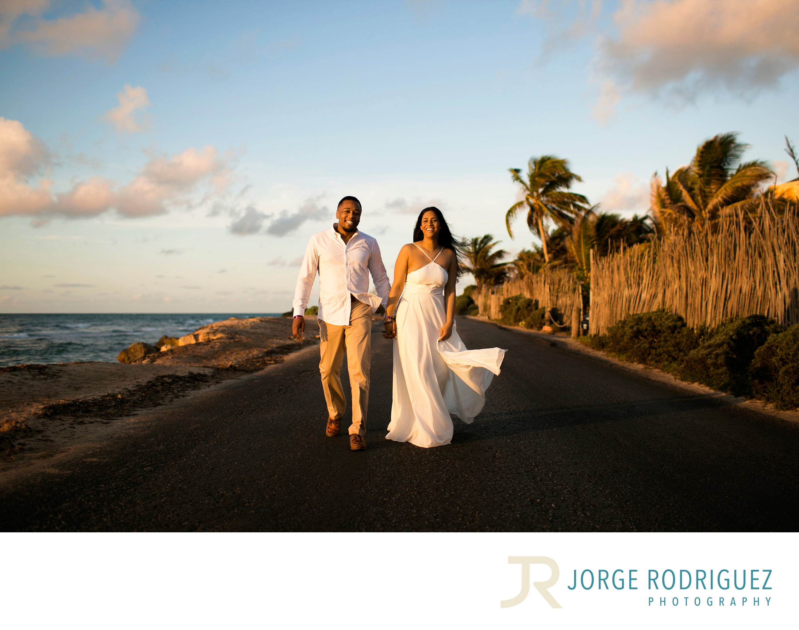 tulum engagement photographer