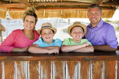Cancun Family Portrait