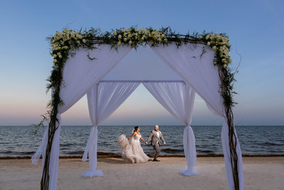 Moon Palace Cancun Beach Wedding