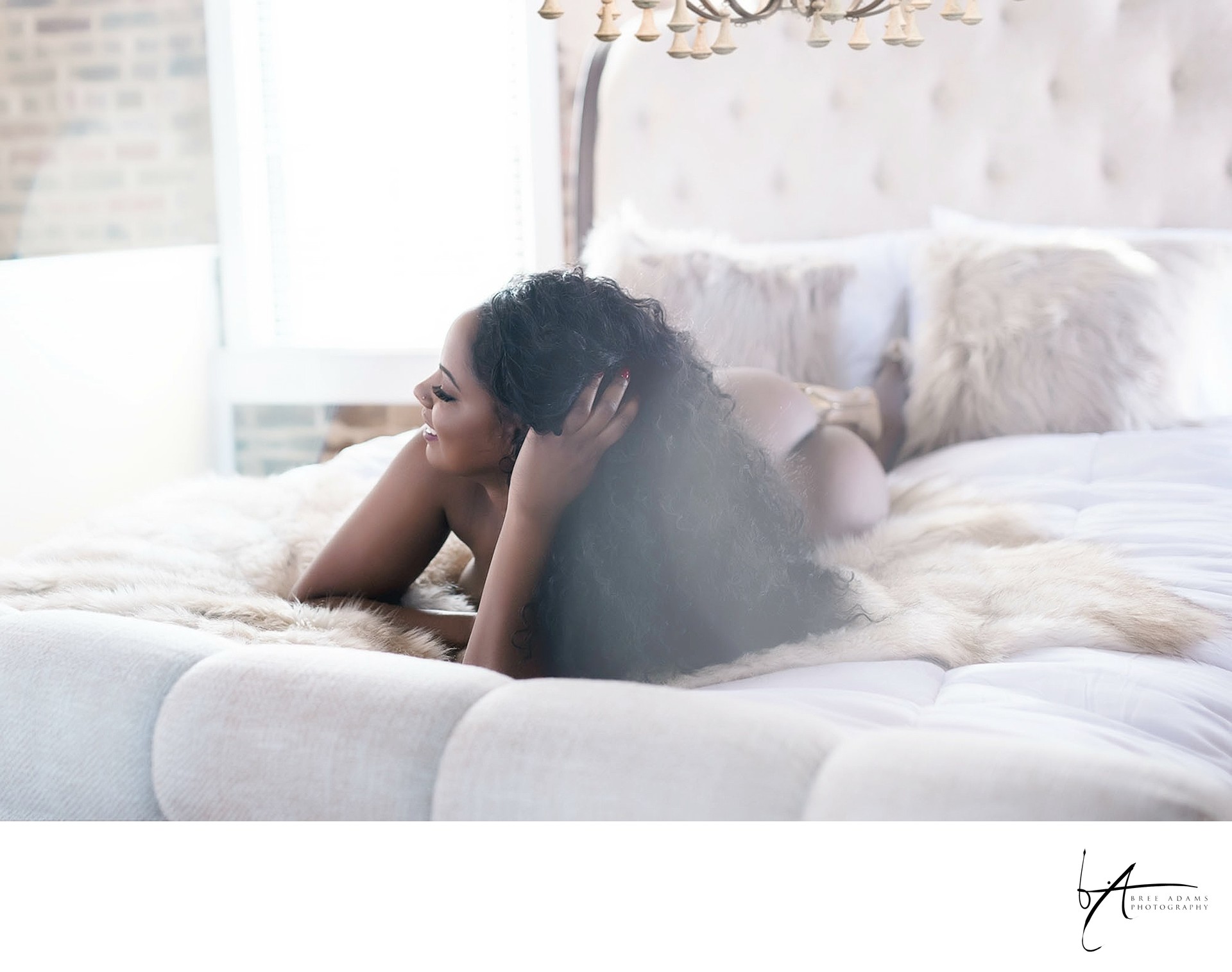 Lifestyle Boudoir Photography In Bedroom Setting Boudoir Photographer Mansfield Mansfield 8546