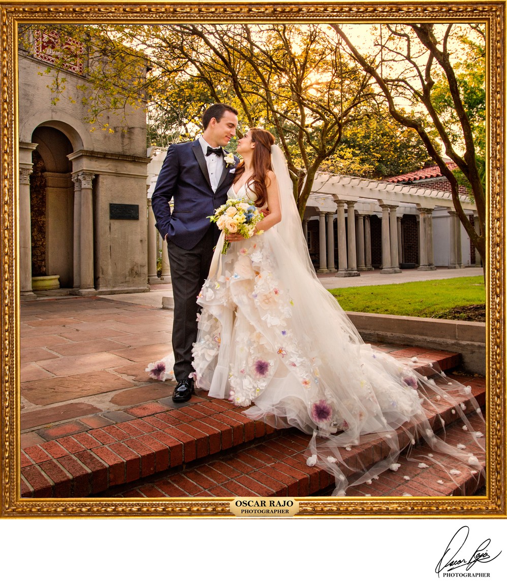 Tea Room, Audubon Park weddings, bride, groom