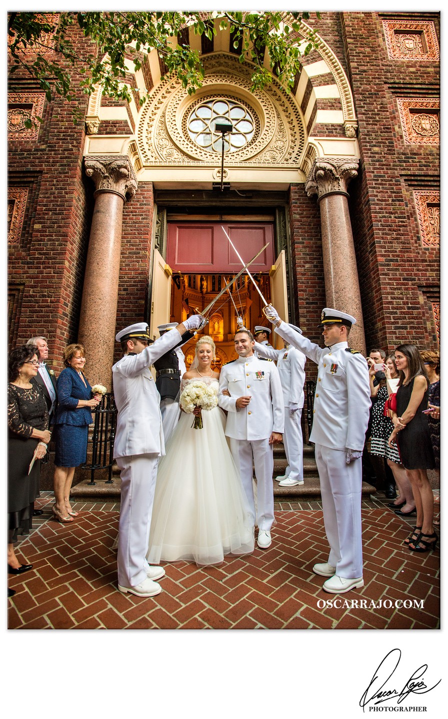 Jesuits Church, military wedding, wedding photographer