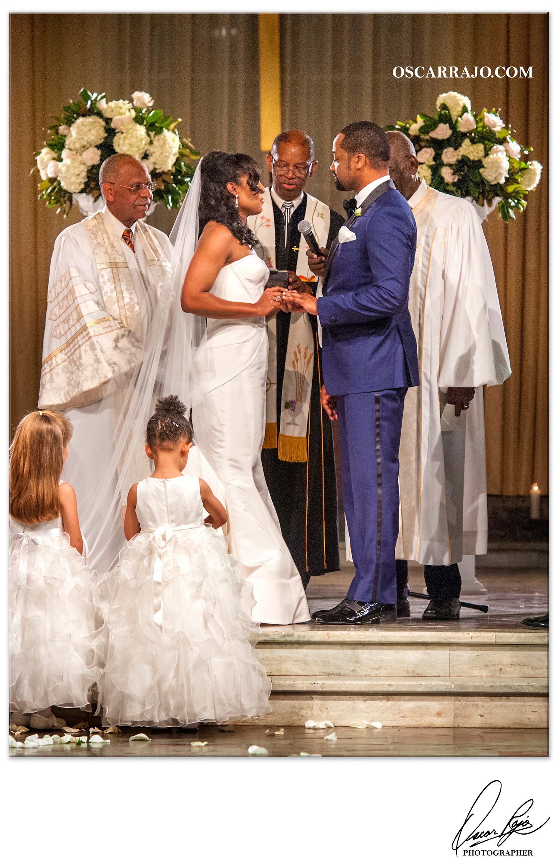 Wedding ceremony, New Orleans wedding photographer Weddings Oscar