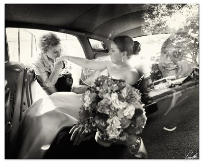Bride and parents, New Orleans Wedding photographer