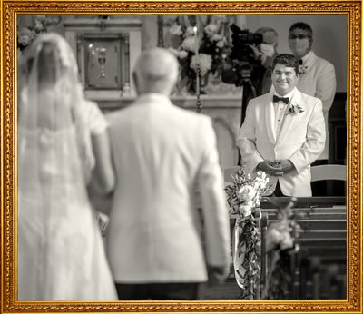 Sacred Heart Academy, groom, procession, wedding photos