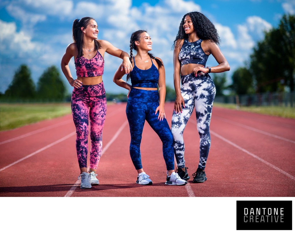 Fitness clothing brand campaign