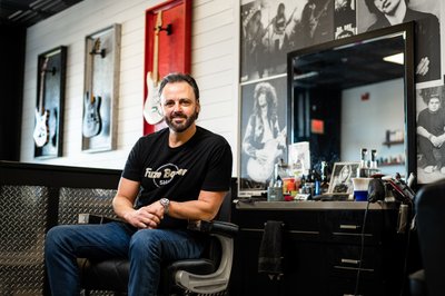 Portrait of a barber