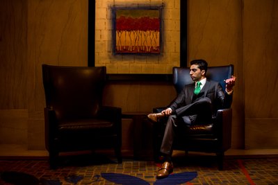 Portrait of a magician in Philadelphia