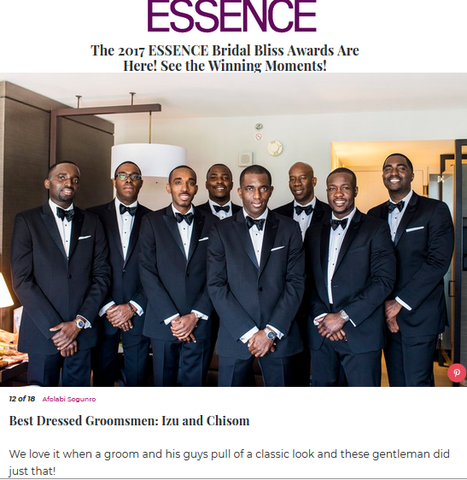 Essence Magazine Bridal Bliss Award Winner Fotos by Fola