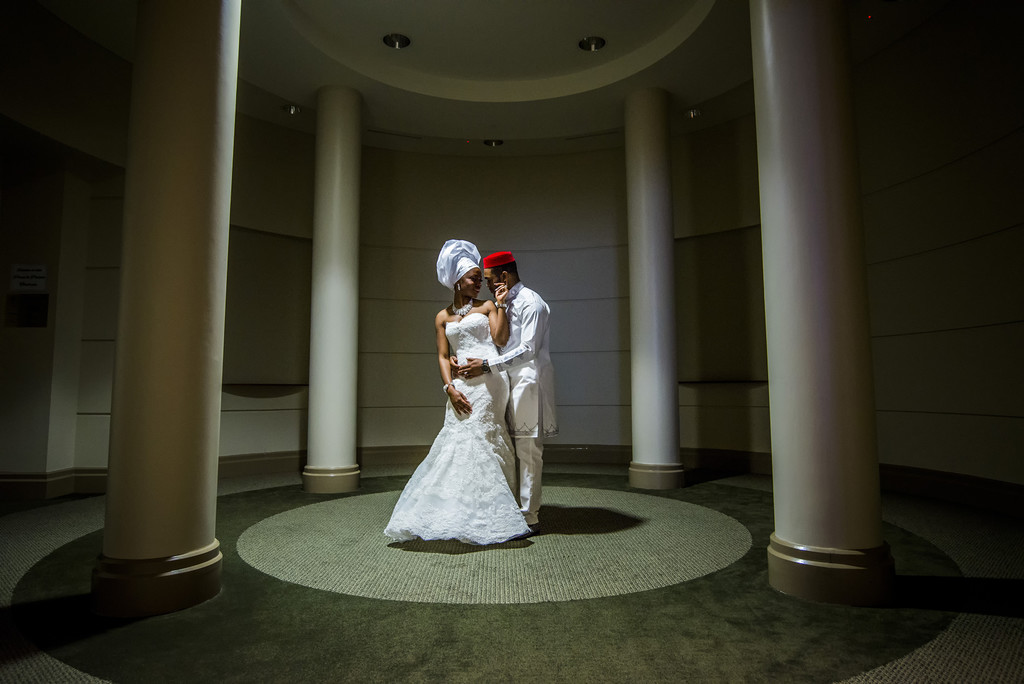 Carlos Center Atlanta Wedding Photographer Bride and Groom