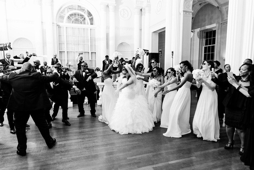 Biltmore Ballrooms Atlanta Wedding Photographer dance battle