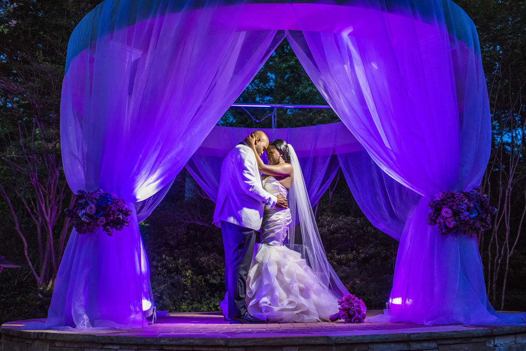 Hilton Hotel peachtree City Wedding Photographer bride and groom