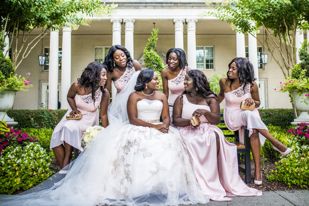 Biltmore Ballrooms Atlanta Wedding Photographer bridesmaids