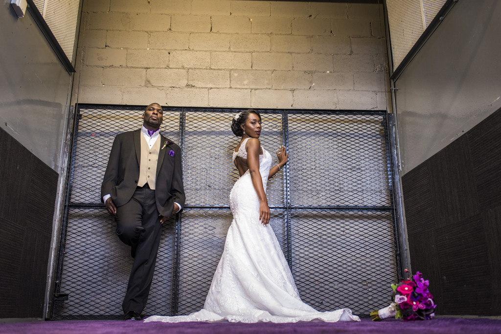 200 Peachtree Atlanta Wedding Photographer Bride and groom