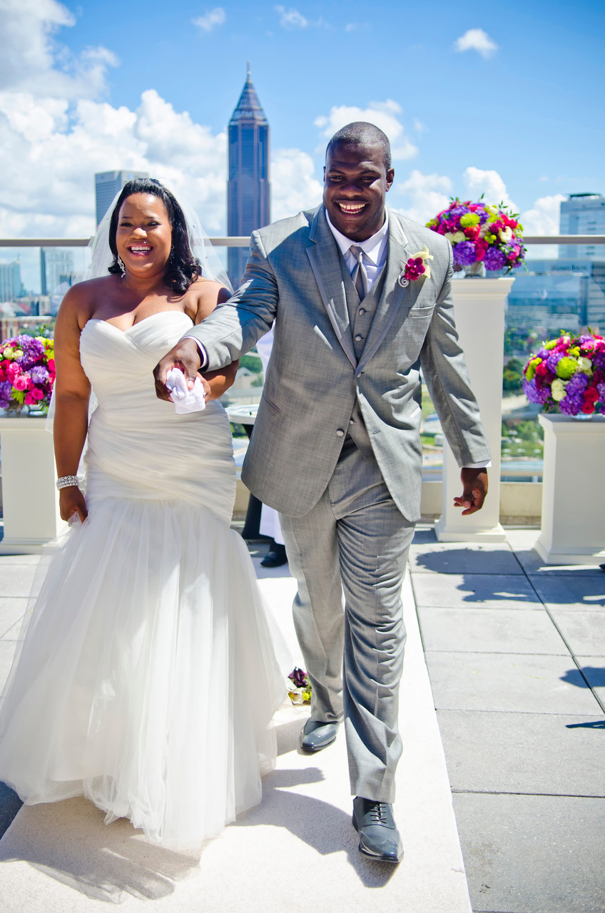 Ventanas Atlanta Wedding Photographer Just Married