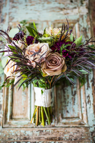 Race and Religious New Orleans Wedding Photographer flowers
