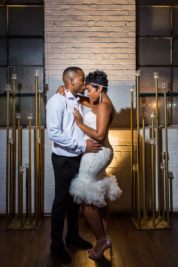 Ambient + Studio Atlanta Wedding Photographer Kissing