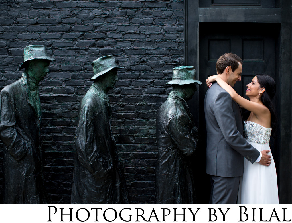 Grounds for Sculpture Wedding Portrait | New Jersey