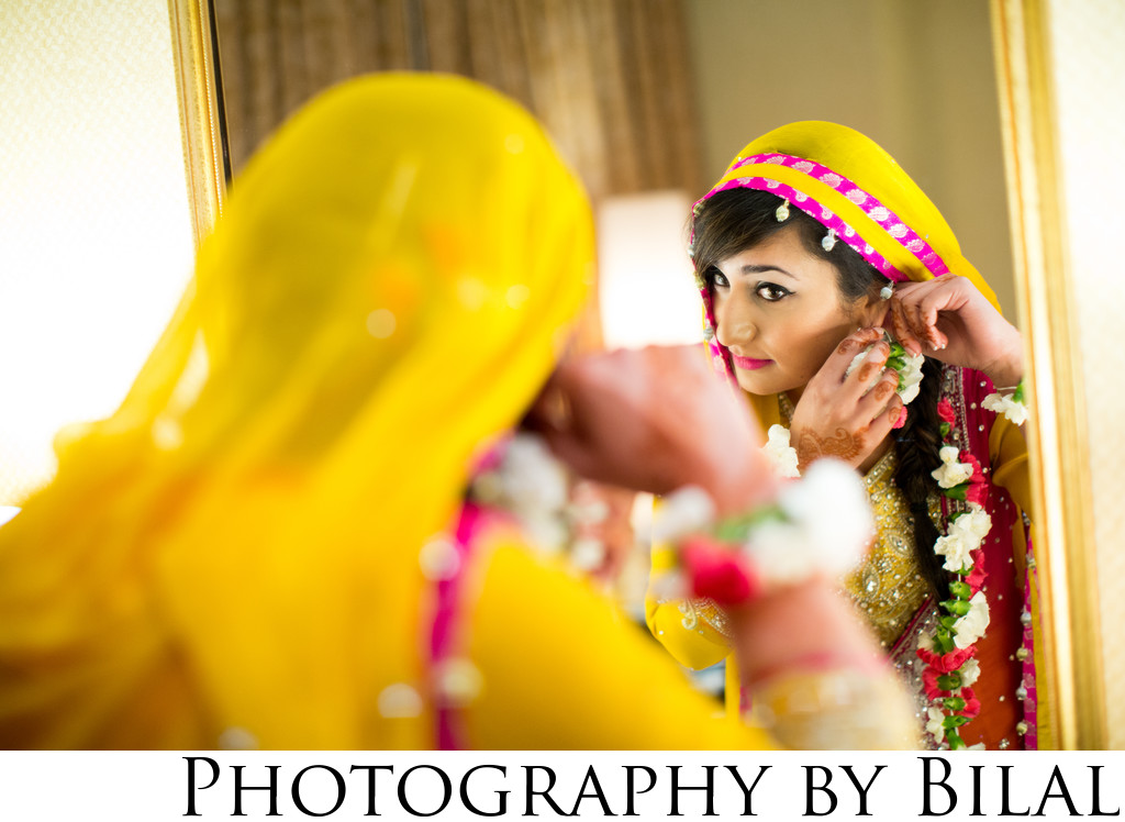 Pakistani Mehndi Wedding Photography NJ