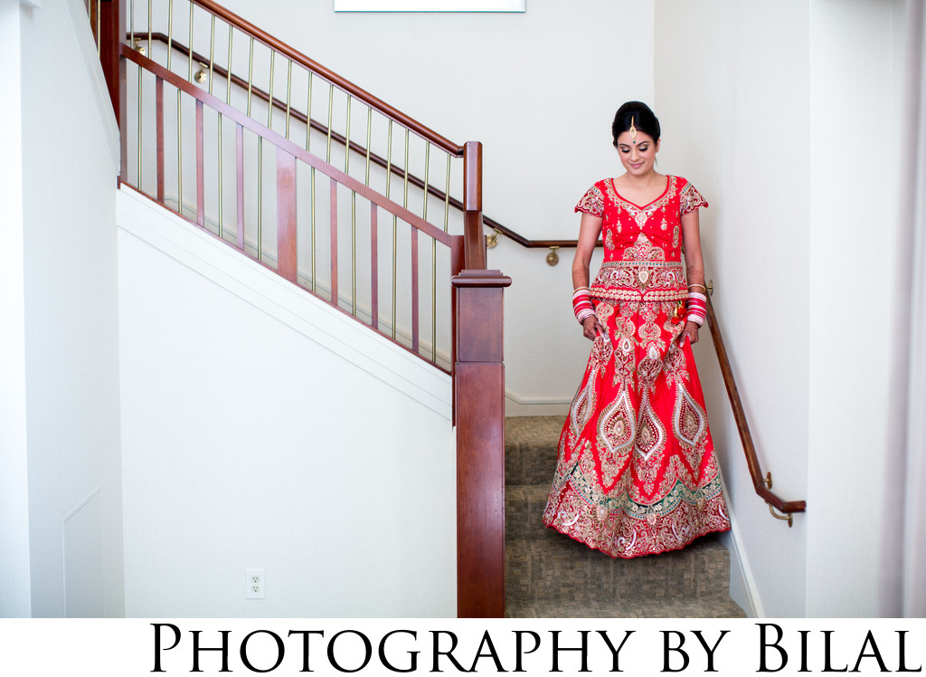 Beautiful Sikh Bride Wedding Photographer NJ