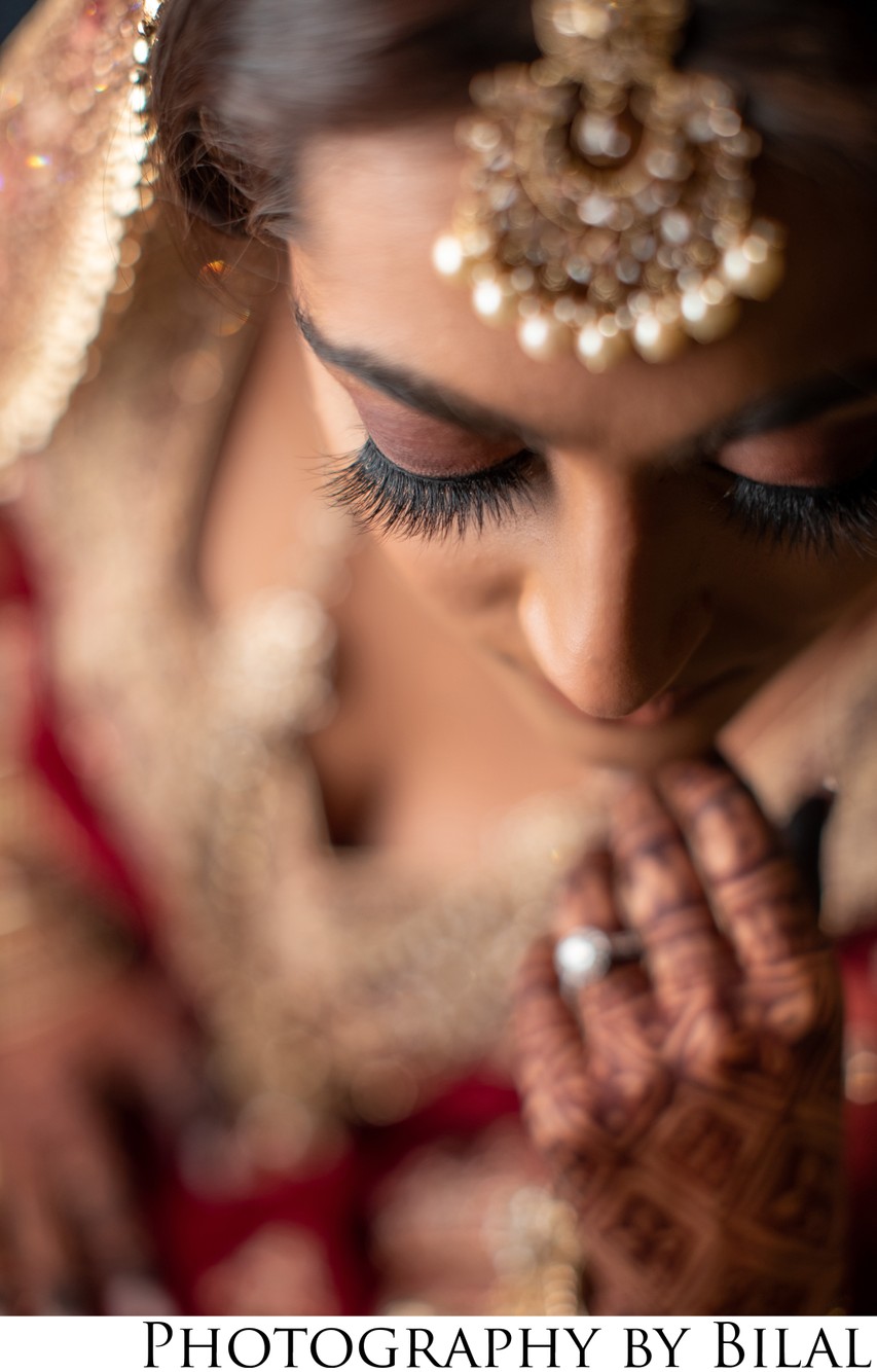 Pakistani Bridal portrait photographer