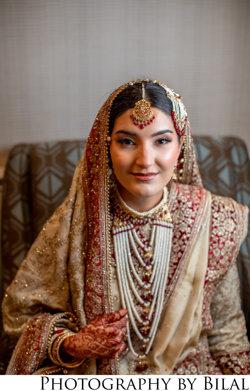 Pakistani Nikkah Bride at MCGP West Windsor NJ