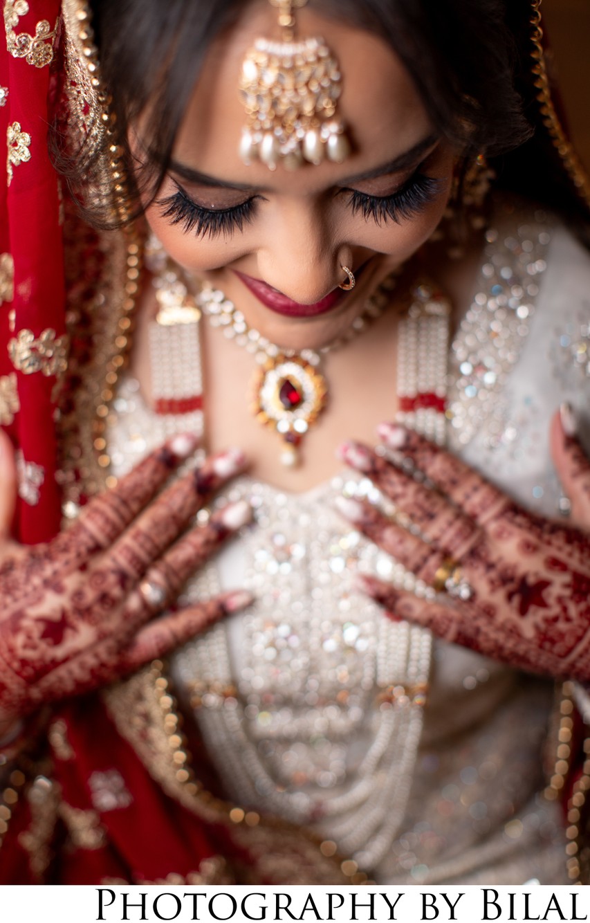 Elegant Nikkah Bride Portrait at MCGP