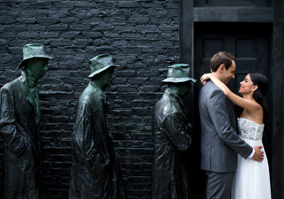 Grounds for Sculpture Wedding Portrait | New Jersey