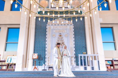 Elegant Nikkah at Muslim Center of Greater Princeton | New Jersey Masjid Wedding Photography