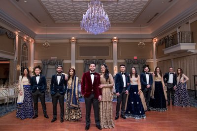 Top New Jersey Wedding Photographer | Elegant South Bridal Party