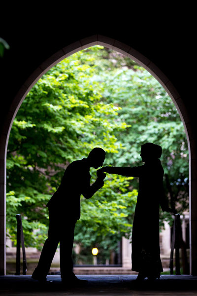 Princeton University engagement photos