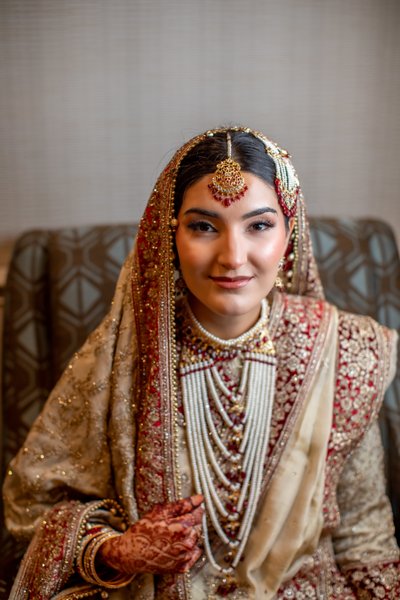 Pakistani Nikkah Bride at MCGP West Windsor NJ