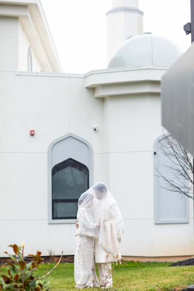 Bengali Nikkah Couple at Al Falah Center NJ