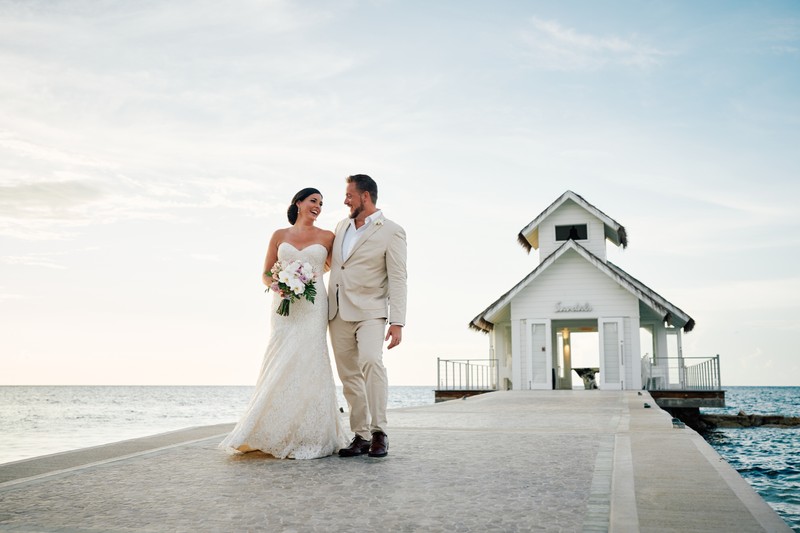 Lindsey + Jayson Sandals Montego Bay