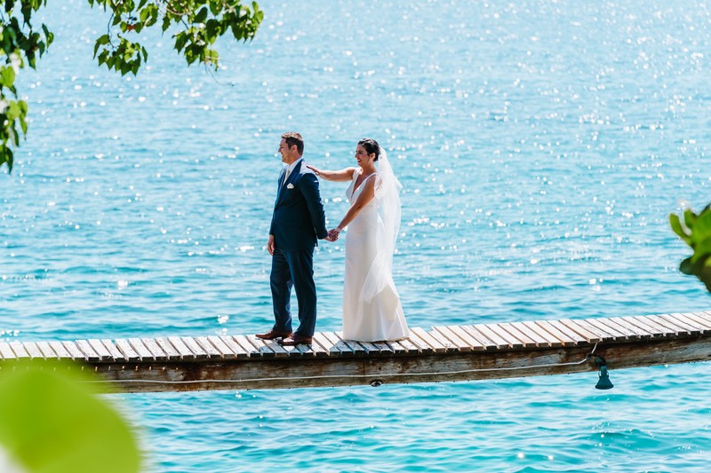 Elizabeth and Jake at Tensing Pen Resort, Negril, Jamaica