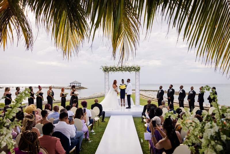 A Caribbean Ceremony at The Palms, Rose Hall Jamaica
