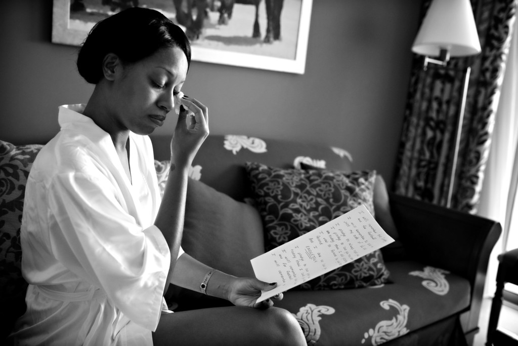 A Bride's Quiet Moment - Jamaica Wedding Photography