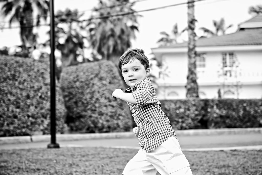 boy running