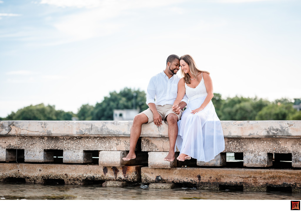 Sunrise Engagement Session on Seven Mile Beach, Negril