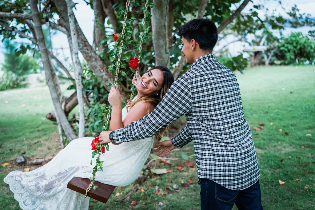 Montego Bay Jamaica Engagement Photo