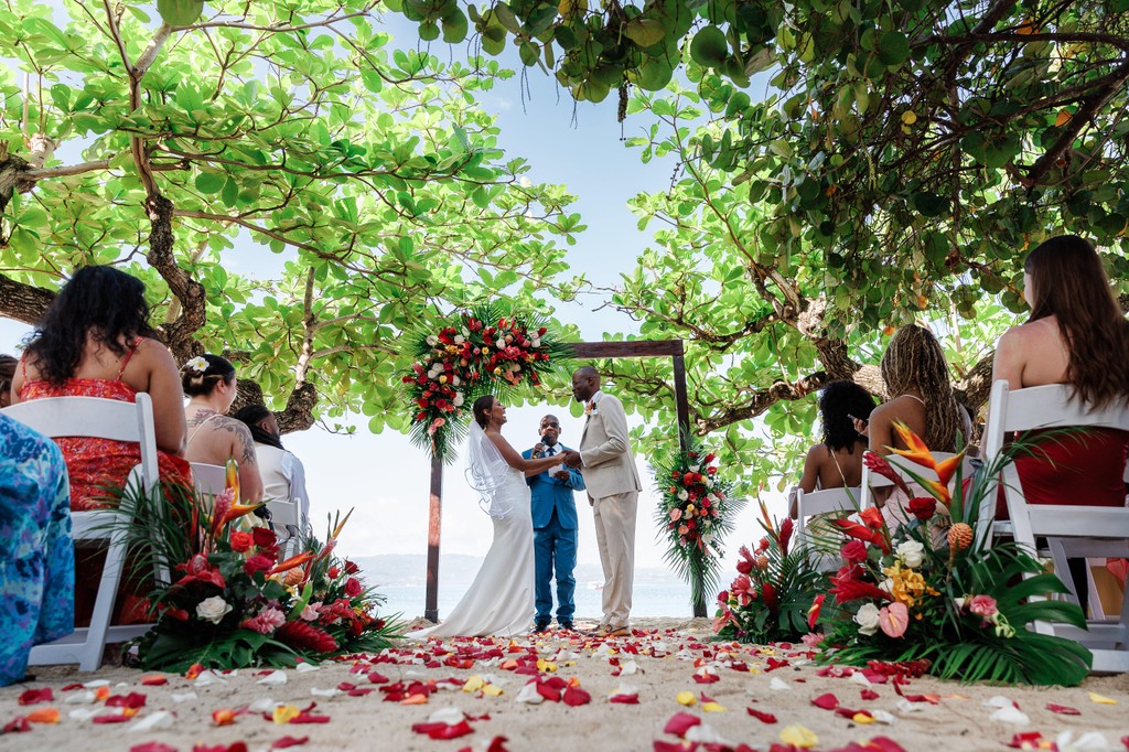 Under the Trees: A Beach Ceremony at S Hotel Jamaica