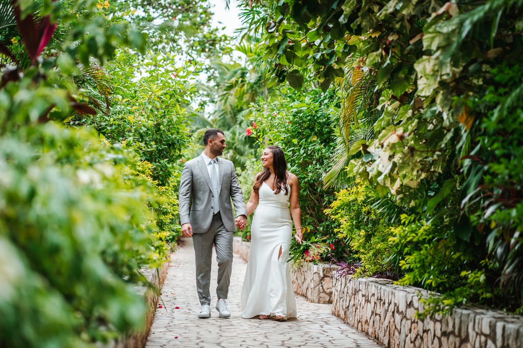 Hand in Hand Through the Gardens of Rockhouse Negril