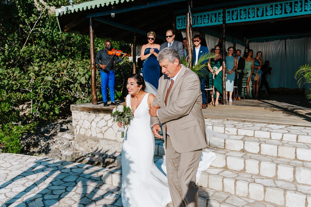 Elizabeth + Jake at Tensing Pen, Negril, Jamaica