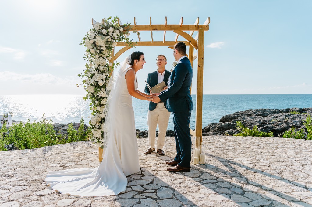 Elizabeth + Jake at Tensing Pen, Negril, Jamaica
