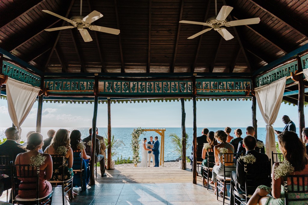 Elizabeth + Jake at Tensing Pen, Negril, Jamaica