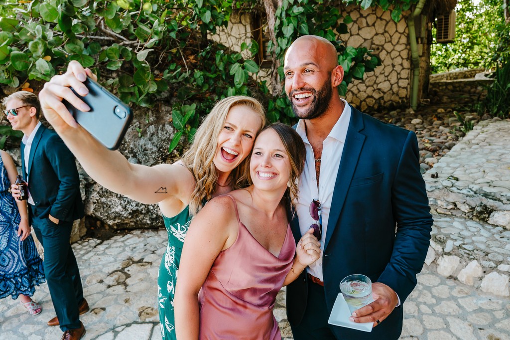 Elizabeth + Jake at Tensing Pen, Negril, Jamaica