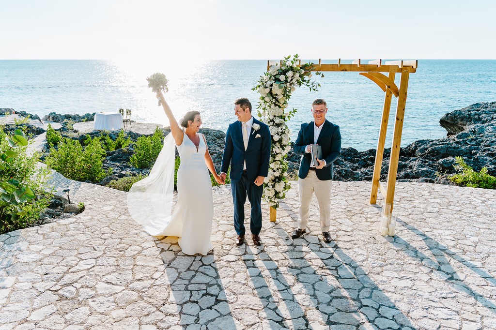 Elizabeth + Jake at Tensing Pen, Negril, Jamaica