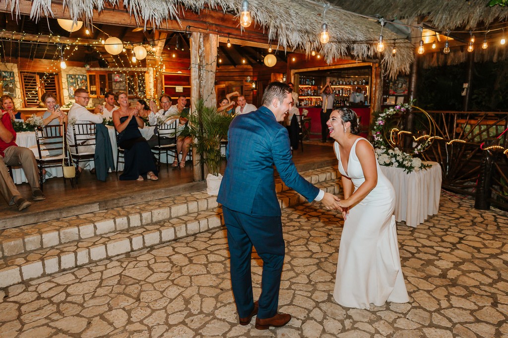 Elizabeth + Jake at Tensing Pen, Negril, Jamaica